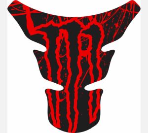 Adesivo Tank G Monster Verm.