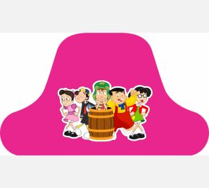 Colete Turma do chaves rosa